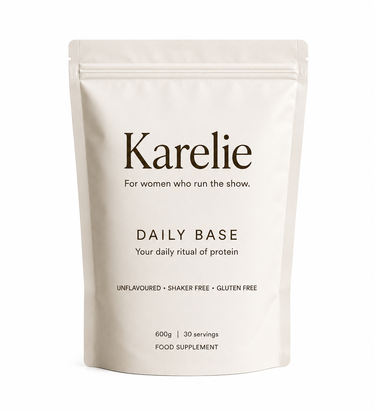 Karelie Daily Base pouch, sealed